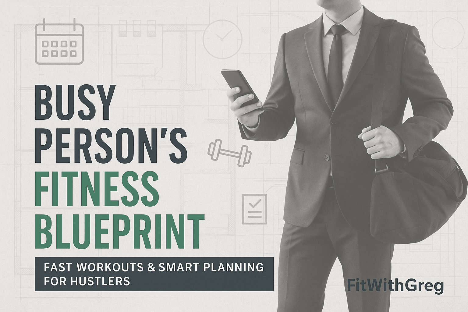 Busy Person’s Fitness Blueprint