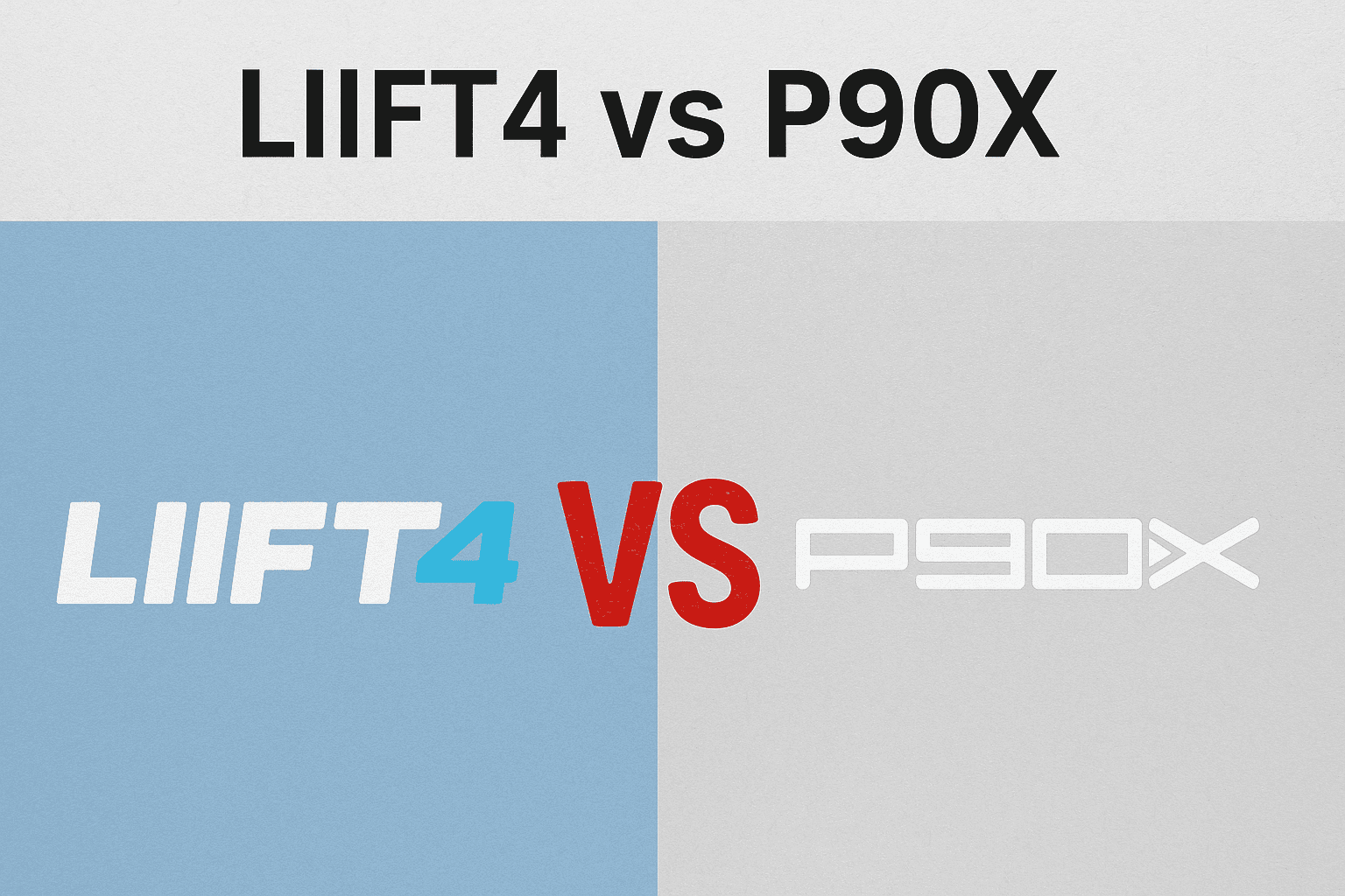 LIIFT4 vs P90X: Best 4-Day Workout Program at Home for Busy Professionals