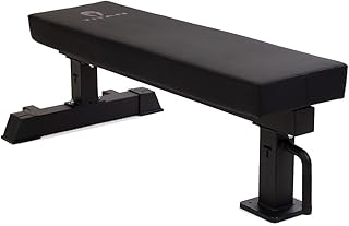 Flat bench at competition height