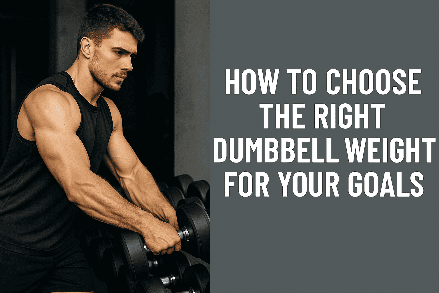 How to Choose the Right Dumbbell Weight for Your Goals