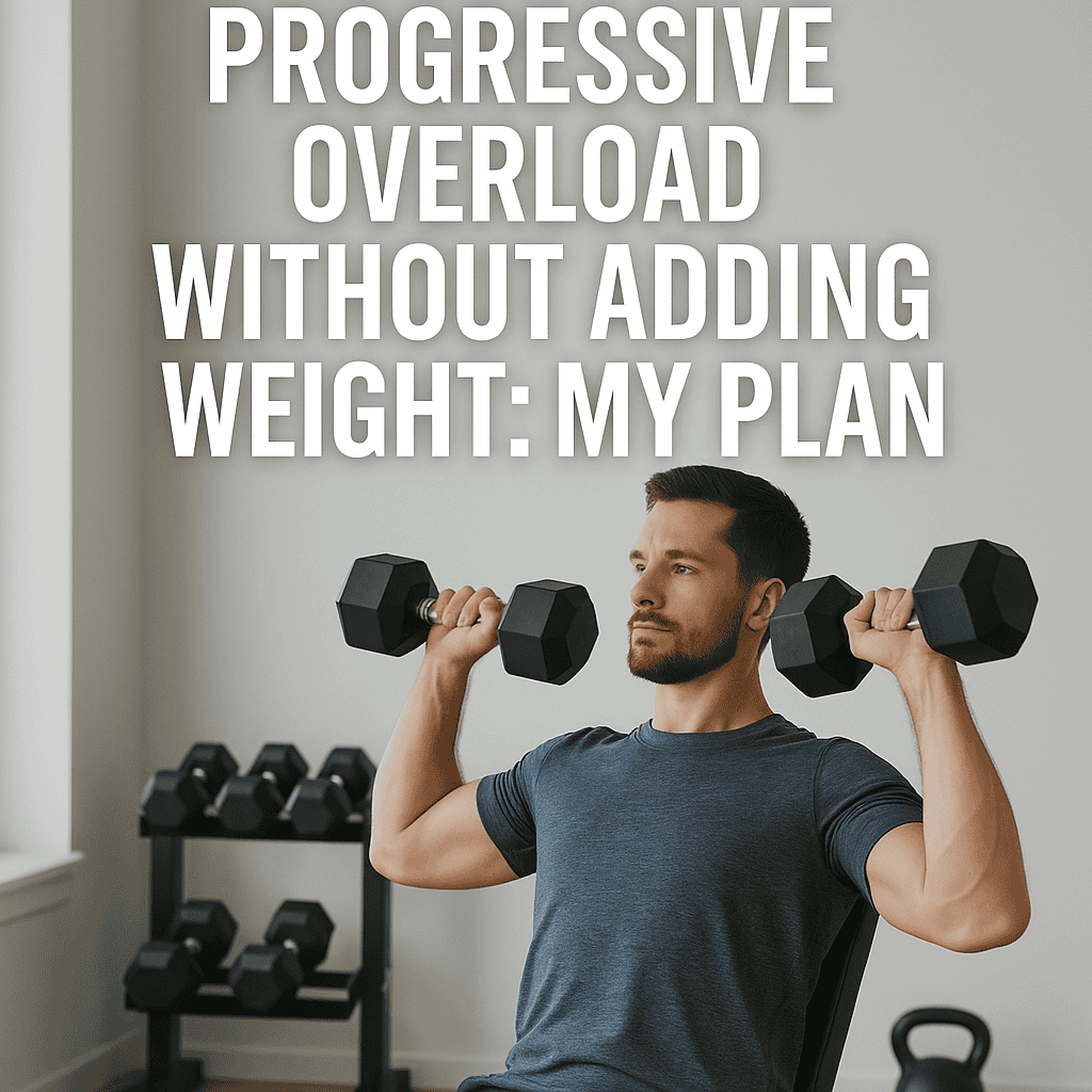 How to Progressive Overload Without Adding Weight: My Plan