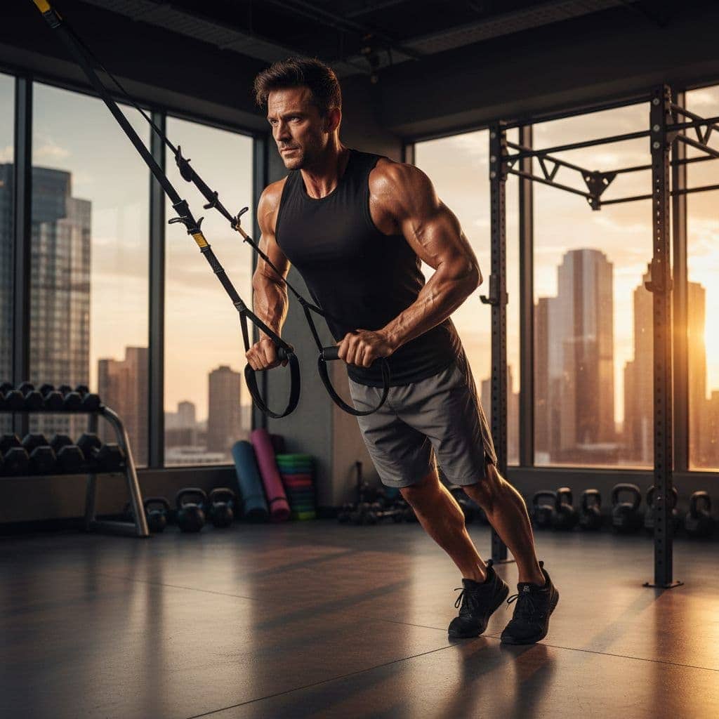 Hotel Room Workouts With TRX Straps For Business Travelers