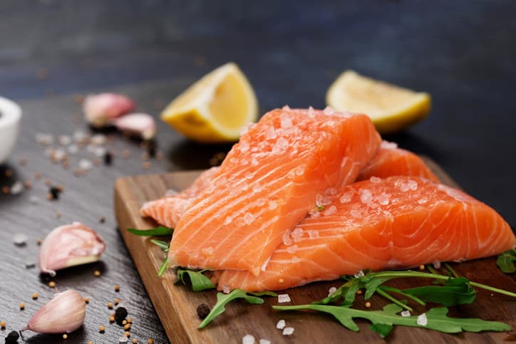 health benefits of eating salmon regularly for heart and brain