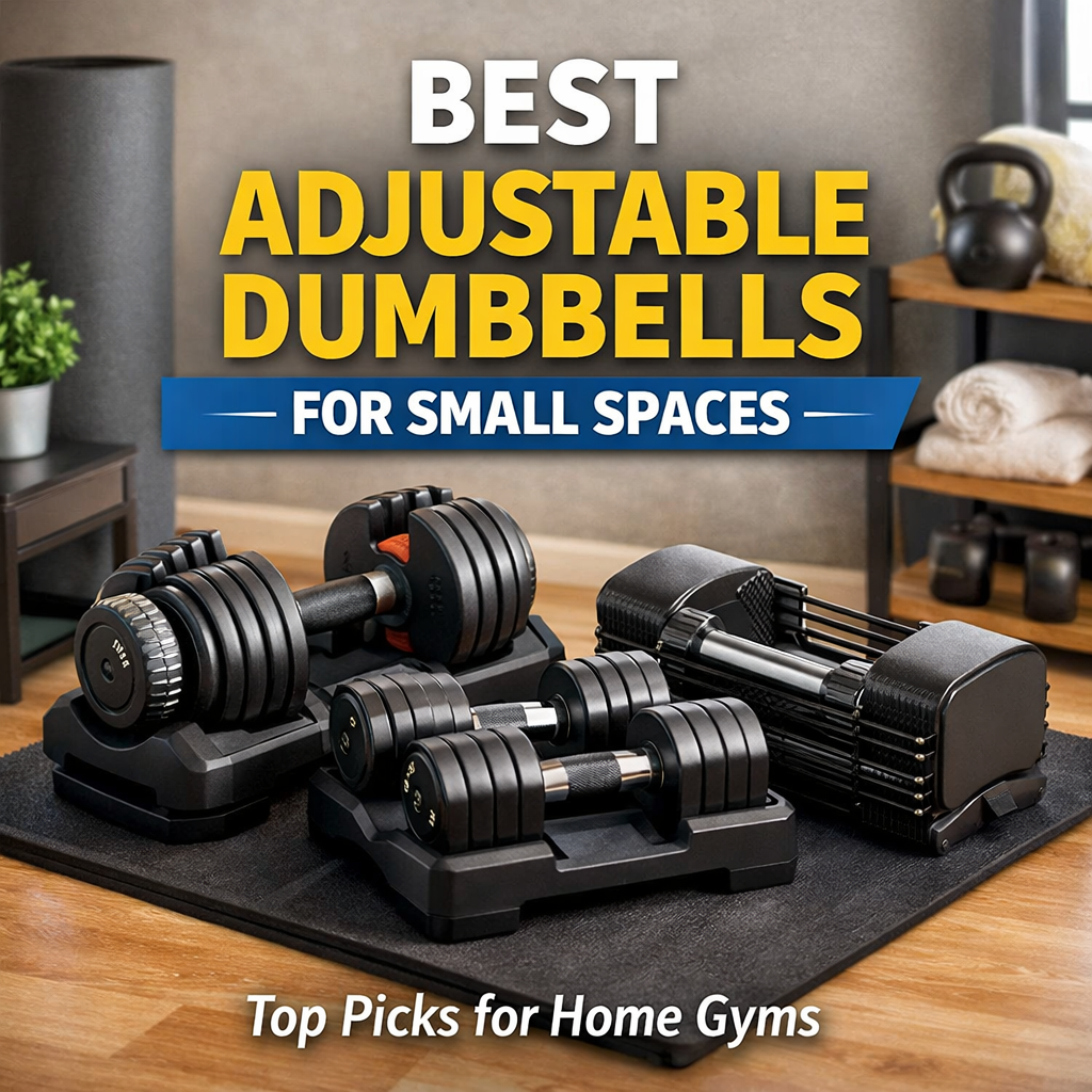 Best Adjustable Dumbbells for Small Spaces