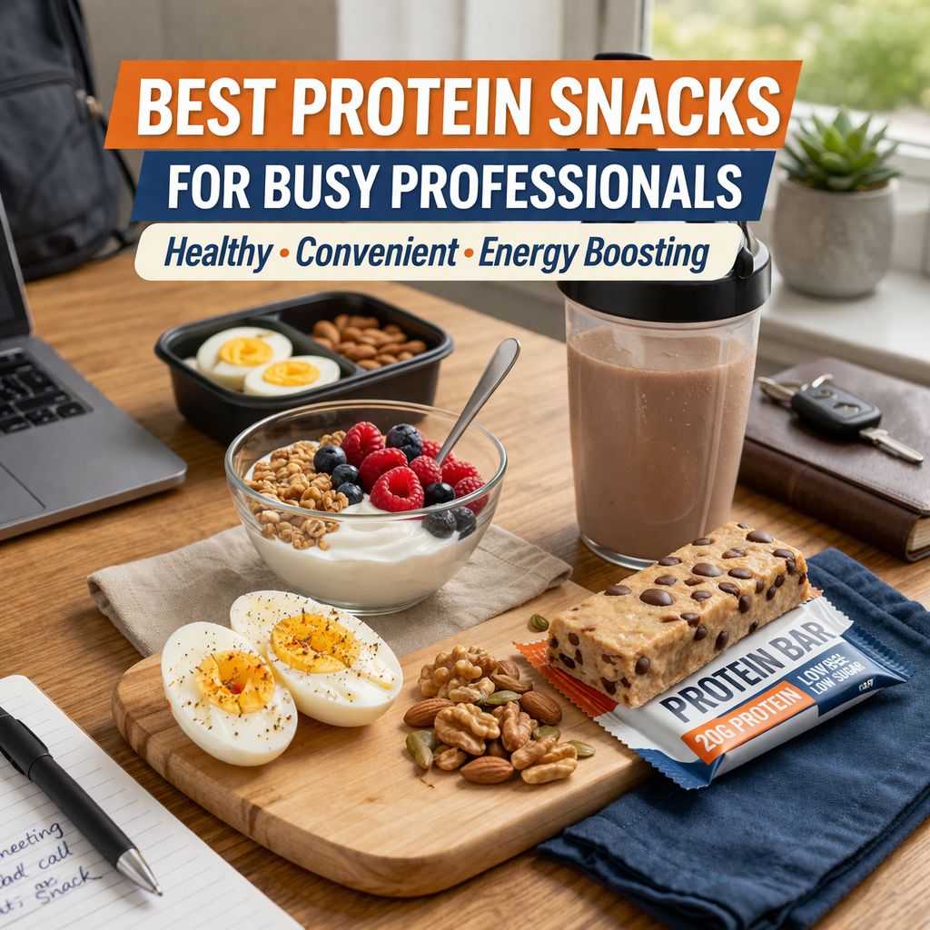 Best Protein Snacks for Busy Professionals