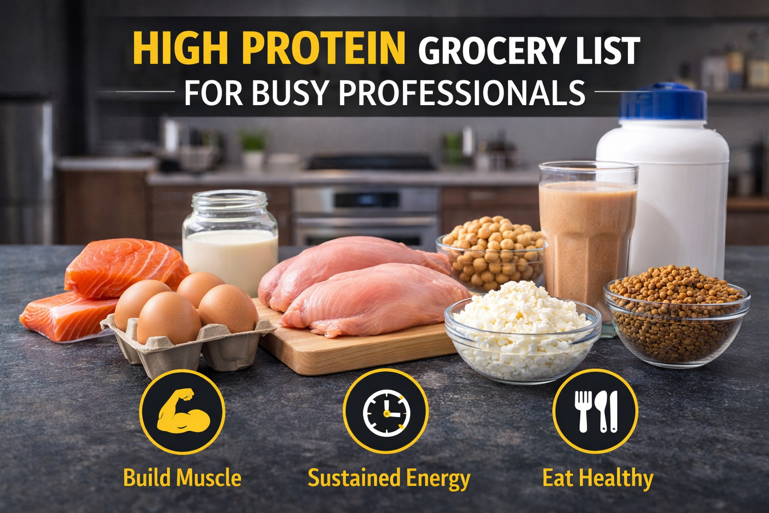 High-Protein Grocery List