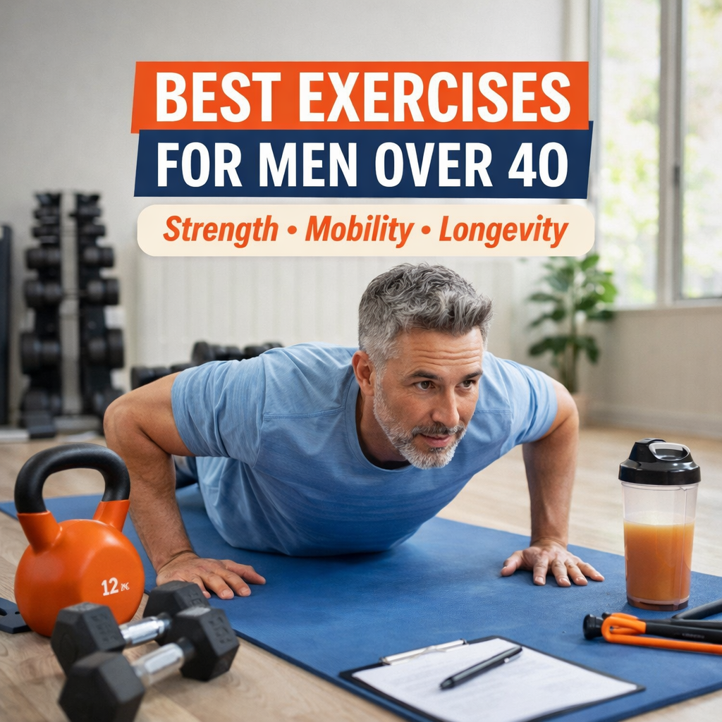 Best Exercises for Men Over 40