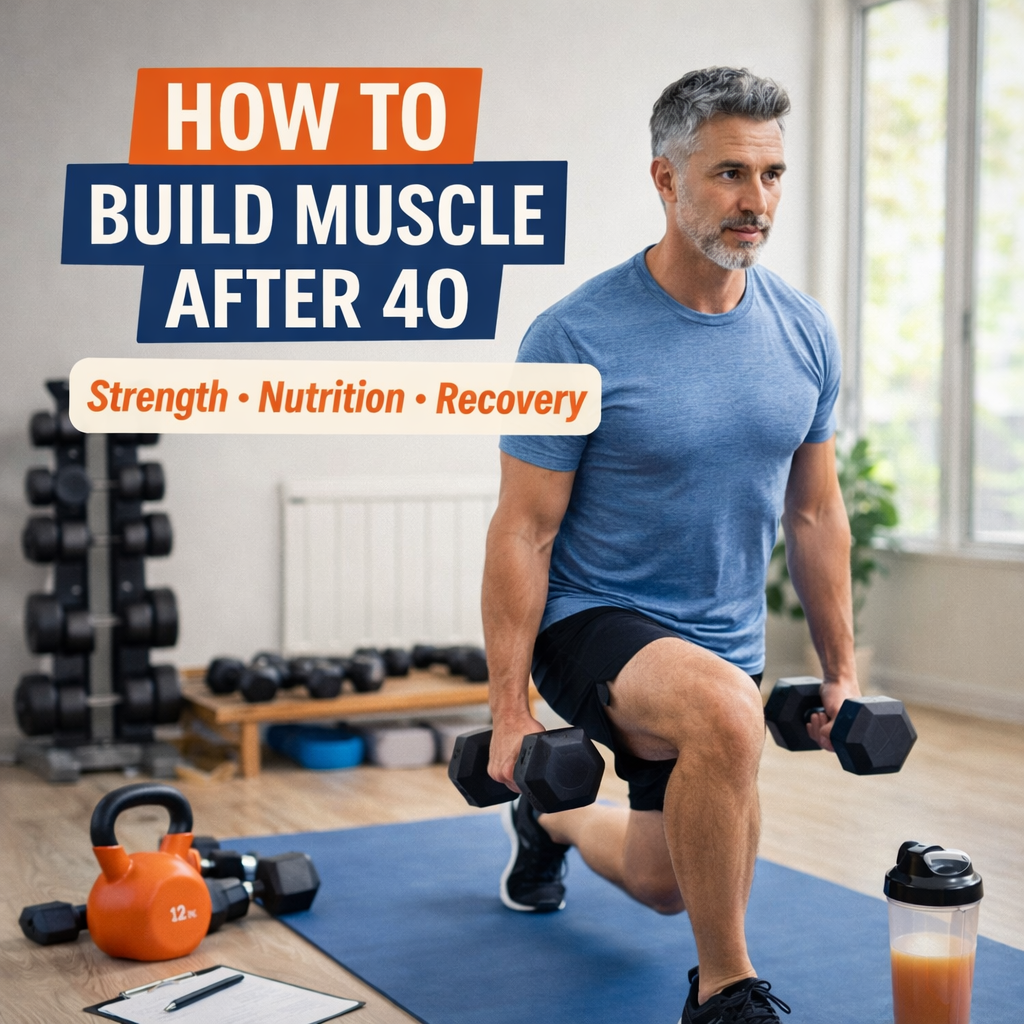 build muscle after 40