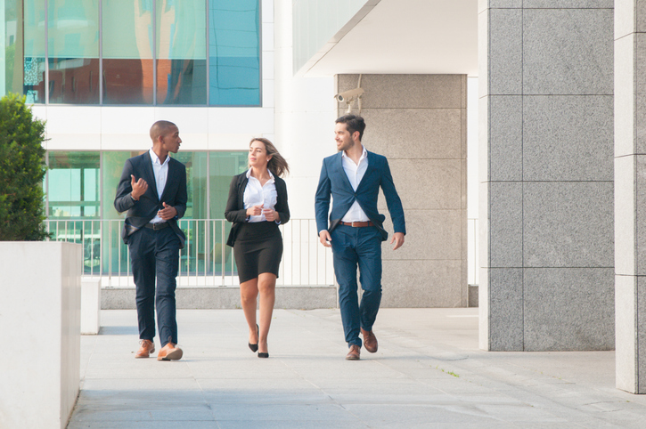 Walking breaks for busy professionals
